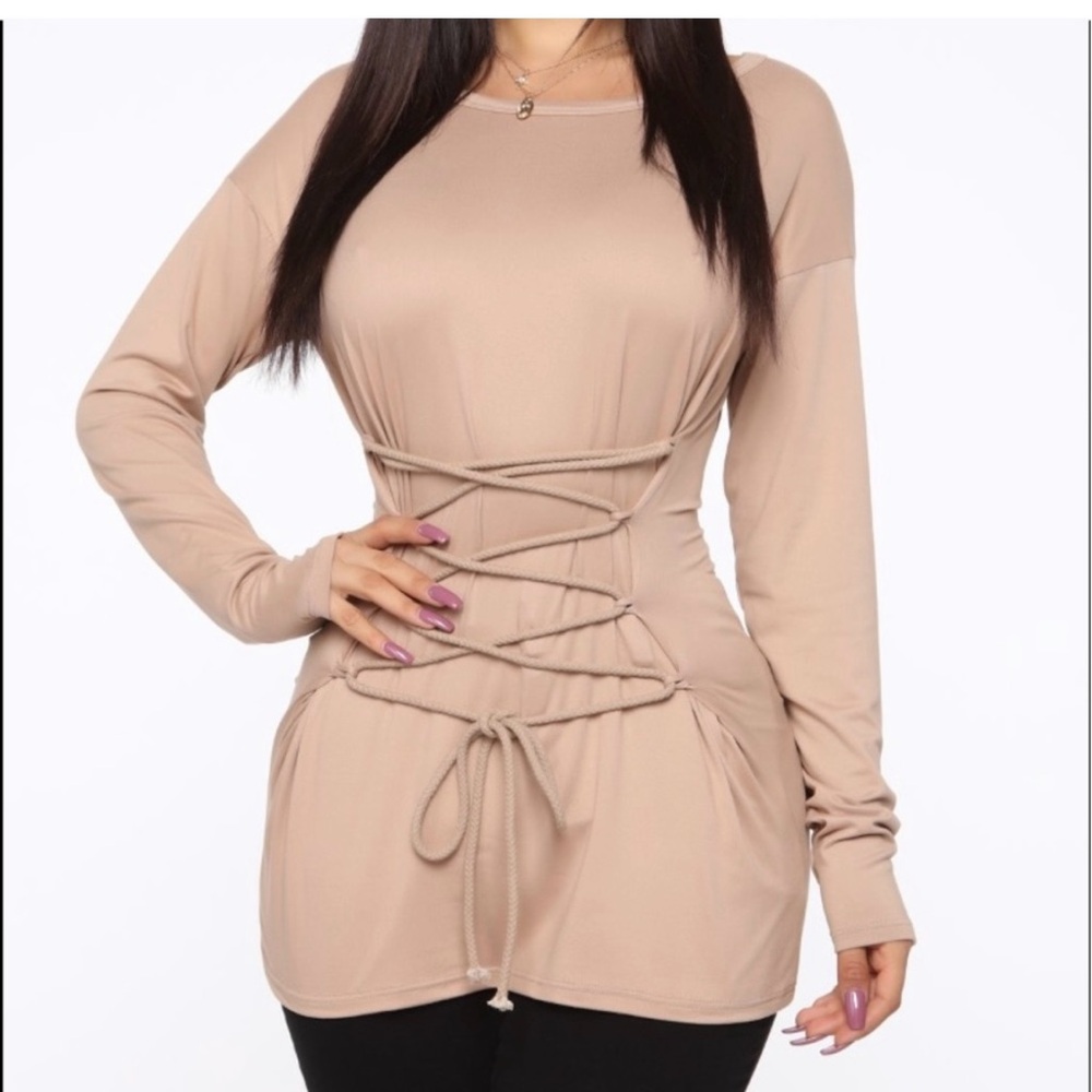Fashion Nova Corset Tunic